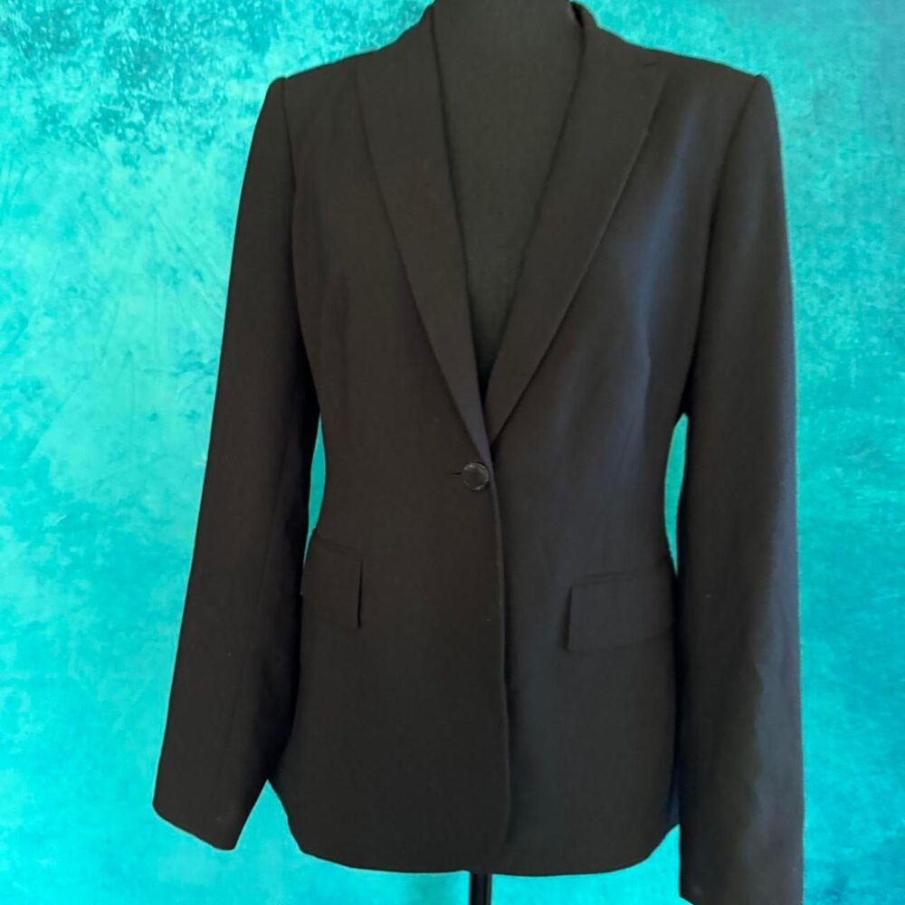 Calvin-klein Women's Black and Navy Jacket